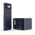 For Samsung Galaxy Z Flip4 5G Magic Shield Fold PC Shockproof Phone Case(Dark Blue)