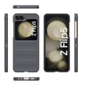 For Samsung Galaxy Z Flip5 5G Magic Shield Fold PC Shockproof Phone Case(Dark Grey)