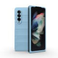 For Samsung Galaxy Z Fold3 5G Magic Shield Fold PC Shockproof Phone Case(Light Blue)