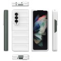 For Samsung Galaxy Z Fold3 5G Magic Shield Fold PC Shockproof Phone Case(White)