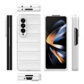 For Samsung Galaxy Z Fold4 5G Magic Shield Fold PC Shockproof Phone Case(White)