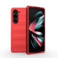 For Samsung Galaxy Z Fold5 5G Magic Shield Fold PC Shockproof Phone Case(Red)