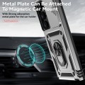For Samsung Galaxy S24 Ultra 5G Sliding Camshield Holder Phone Case(Silver)