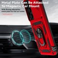 For Samsung Galaxy S24 5G Sliding Camshield Holder Phone Case(Red)