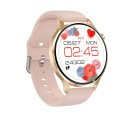 Watch3 Pro 1.3 inch AMOLED Screen Wireless Charging Smart Watch, Supports BT Call / NFC(Champagne)