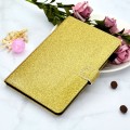 For Lenovo Tab P12 2023 / TB370FU Varnish Glitter Powder Smart Leather Tablet Case(Yellow)