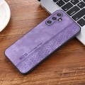 For Samsung Galaxy A54 5G AZNS 3D Embossed Skin Feel Phone Case(Purple)