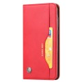 For Samsung Galaxy S24 5G Knead Skin Texture Flip Leather Phone Case(Red)