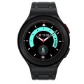 For Samsung Galaxy watch 4 / 5 / 6 AP Series Liquid Silicone Watch Band(Black)
