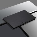 For Lenovo Tab P11 Gen2 /Xiaoxin Pad Plus 2023 Pure Color Smart Leather Tablet Case(Black)