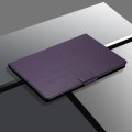 For Lenovo Tab M11/ Xiaoxin Pad 11 2024 Pure Color Smart Leather Tablet Case(Purple)