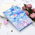 For Lenovo Tab P12 2023 / TB370FU Coloured Drawing Stitching Smart Leather Tablet Case(Petal Shower)