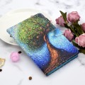 For Lenovo Tab P12 2023 / TB370FU Coloured Drawing Stitching Smart Leather Tablet Case(Abstract Tree