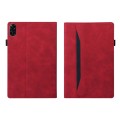 For Honor Pad X9/X8 Pro Splicing Shockproof Leather Tablet Case(Red)