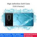 For Realme GT5 5G imak UX-5 Series Transparent Shockproof TPU Protective Case(Transparent)