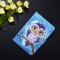 For Lenovo Tab M11/ Xiaoxin Pad 11 2024 Coloured Drawing Stitching Smart Leather Tablet Case(Blue Ow