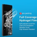For Motorola Edge 40 Neo 5G 2pcs imak Curved Full Screen Hydrogel Film Protector
