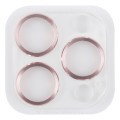 For iPhone 15 Pro Max / 15 Pro Tempered Glass CD Texture Back Camera Film(Pink)