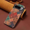 For Google Pixel 7 Pro Four Seasons Flower Language Series TPU Phone Case(Winter Blue)