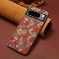 For Google Pixel 6a Four Seasons Flower Language Series TPU Phone Case(Summer Red)