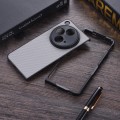 For OnePlus Open Nylon Cloth Texture +TPU Phone Case(Black)