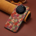 For Huawei Mate 60 Four Seasons Flower Language Series TPU Phone Case(Summer Red)