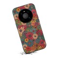 For Huawei Mate 40 Four Seasons Flower Language Series TPU Phone Case(Spring Green)