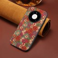For Huawei Mate 40 Pro Four Seasons Flower Language Series TPU Phone Case(Summer Red)