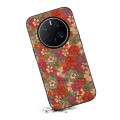 For Huawei Mate 50 Pro Four Seasons Flower Language Series TPU Phone Case(Summer Red)