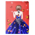 For Lenovo Tab P12 2023 / TB370FU Voltage Coloured Drawing Smart Leather Tablet Case(Girl Back)