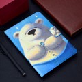 For Lenovo Tab P12 2023 / TB370FU Voltage Coloured Drawing Smart Leather Tablet Case(Polar Bear)