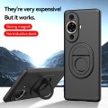 For Huawei Nova 11 Magsafe Hidden Fold Holder Full Coverage Shockproof Phone Case(Black)