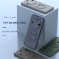 For Honor X50 Magsafe Hidden Fold Holder Full Coverage Shockproof Phone Case(Blue)
