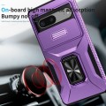 For Google Pixel 7 5G Sliding Camshield Holder Phone Case(Purple)