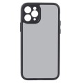 For iPhone 11 Pro Fine Pore Matte Black TPU + PC Phone Case