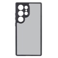 For Samsung Galaxy S24 Ultra 5G Fine Pore Matte Black TPU + PC Phone Case