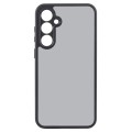 For Samsung Galaxy S23 FE 5G Fine Pore Matte Black TPU + PC Phone Case