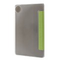 For Huawei MatePad Pro 11 2024 Silk Texture 3-Fold Leather Tablet Case(Green)