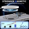 For iPhone 13 Pro Max 360-degree Rotating MagSafe Magnetic Holder Phone Case(Titanium Grey)