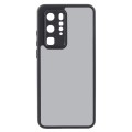 For Huawei P40 Pro+ Fine Pore Matte Black TPU + PC Phone Case