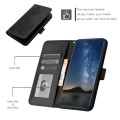 For Huawei Pura 70 Pro/70 Pro+ Datura Flower Embossed Flip Leather Phone Case(Black)