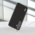 For Samsung Galaxy S24+ 5G ABEEL Carbon Fiber Texture Protective Phone Case(Black)