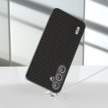 For Samsung Galaxy S24 5G ABEEL Carbon Fiber Texture Protective Phone Case(Black)