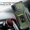 For Motorola G Pure/G Play 2023/G Power 2022 Sliding Camshield Holder Phone Case(Alpine Green)
