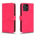 For ZTE Blade A73 4G Skin Feel Magnetic Flip Leather Phone Case(Rose Red)