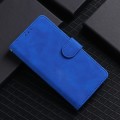 For ZTE Blade A73 5G Skin Feel Magnetic Flip Leather Phone Case(Blue)