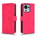 For ZTE Blade V50 Vita 4G Skin Feel Magnetic Flip Leather Phone Case(Rose Red)