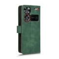 For ZTE nubia Z60 Ultra Skin Feel Magnetic Flip Leather Phone Case(Green)