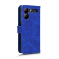 For ZTE Blade A54 Skin Feel Magnetic Flip Leather Phone Case(Blue)