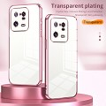 For Xiaomi 13 Pro Transparent Plating Fine Hole Phone Case(Transparent)